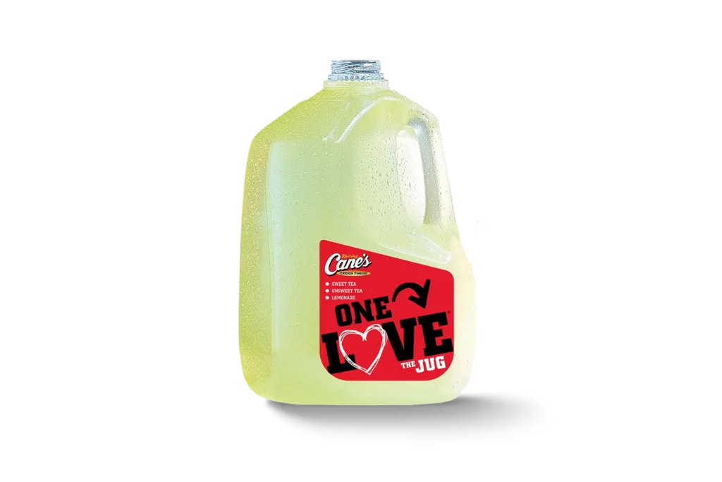 Raising Cane's Jug Lemonade