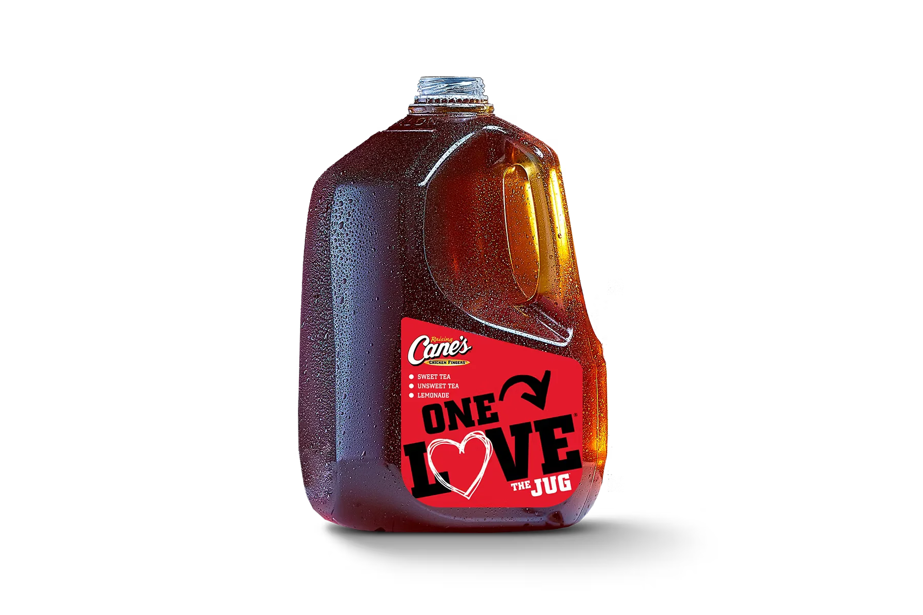 Raising Cane's Jug Unsweet Tea