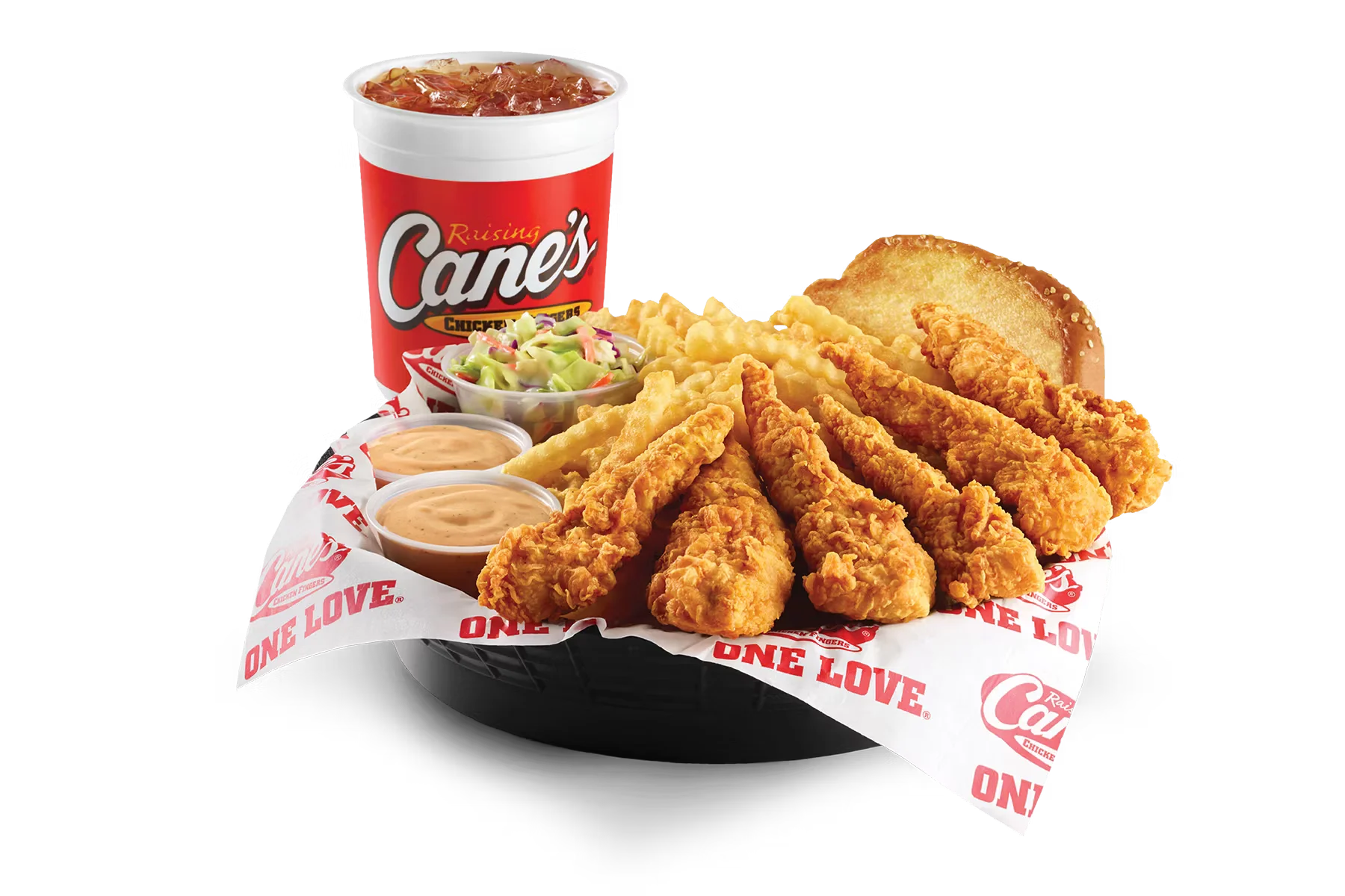 Raising Cane's caniac combo