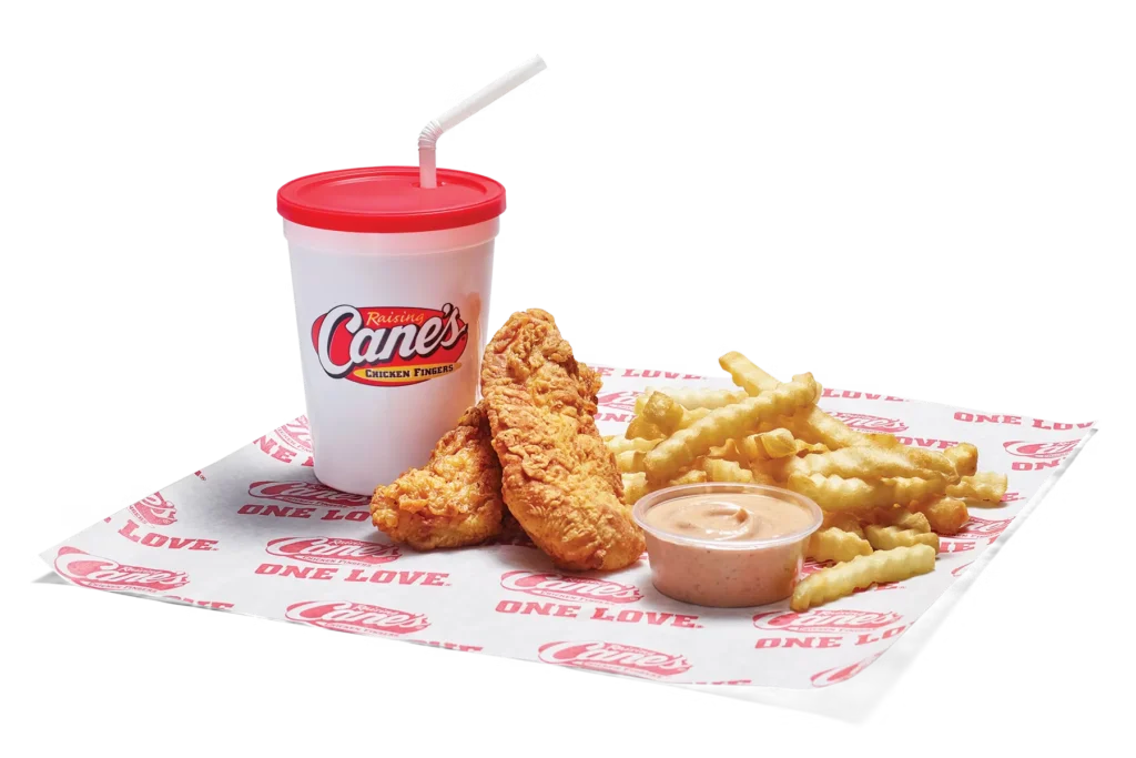 raising canes- the kids combo