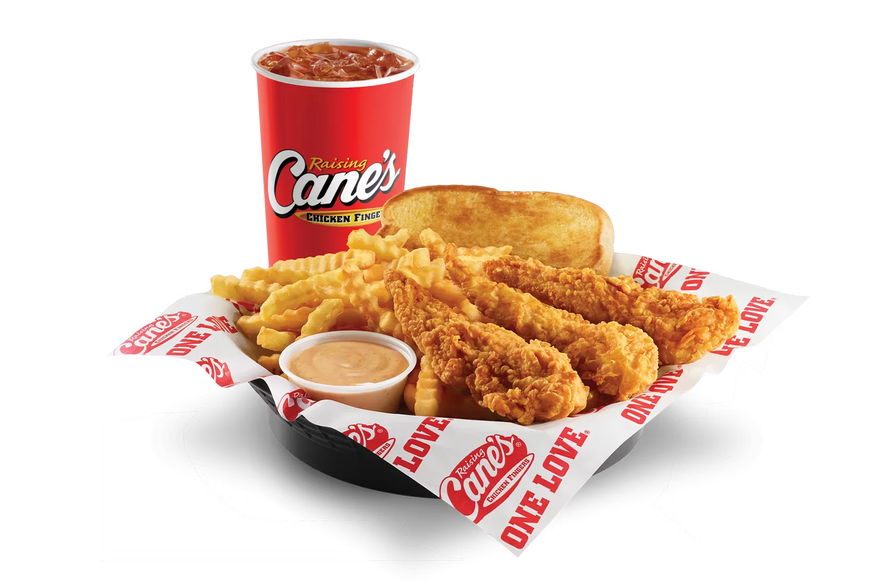 Raising Cane's 3 finger combo