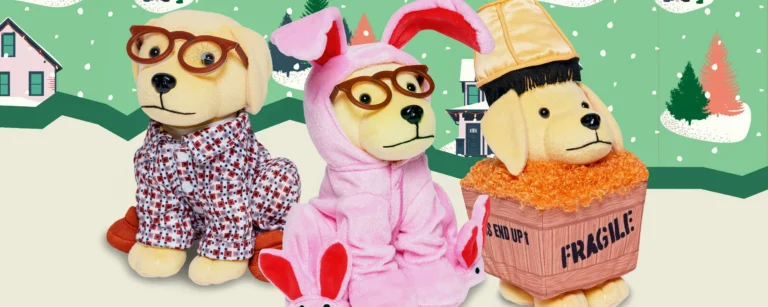 Raising Cane's A Christmas Story Plush Puppies