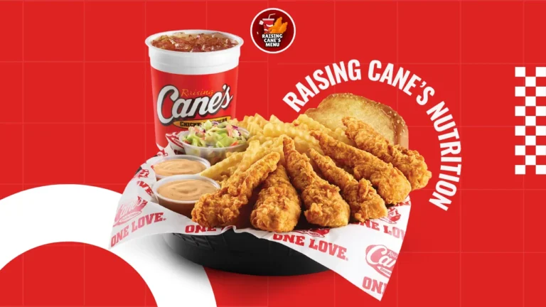 Raising Cane’s Nutrition