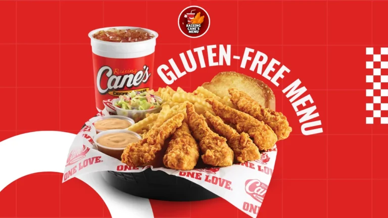 cane's gluten-free menu