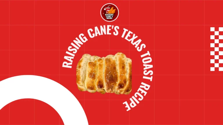 Golden, buttery slices in this Raising Cane’s Texas Toast Recipe — Copycat Guide, showing crispy edges and soft center you can easily recreate at home.