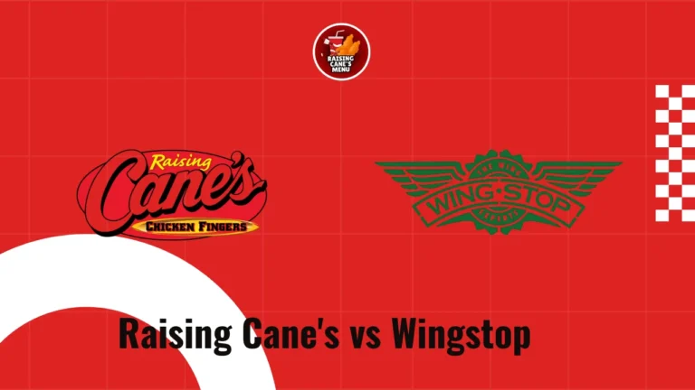 Raising Cane’s vs Wingstop comparison showing crispy tenders and saucy wings side by side—discover which fast-food favorite wins
